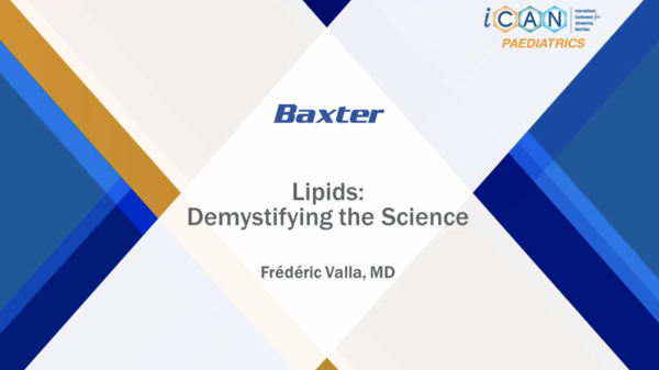 Lipids: Demystifying the science ( Dr. Frederic Valla)