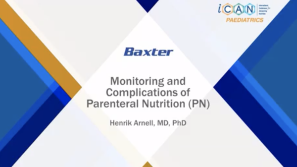 Monitoring and complications of PN (Dr. Henrik Arnell) 