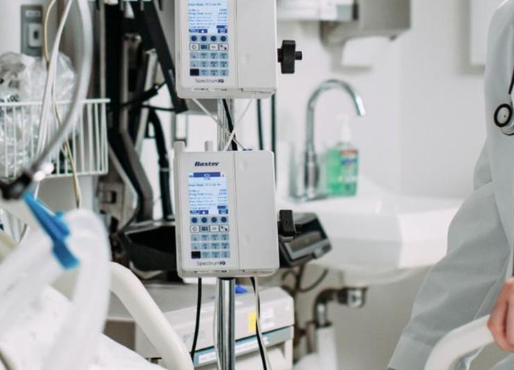 patient in intensive care